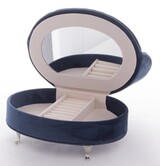 szkatułka / puzderko Florencja Granat, wym.14.5x21x15.5cm