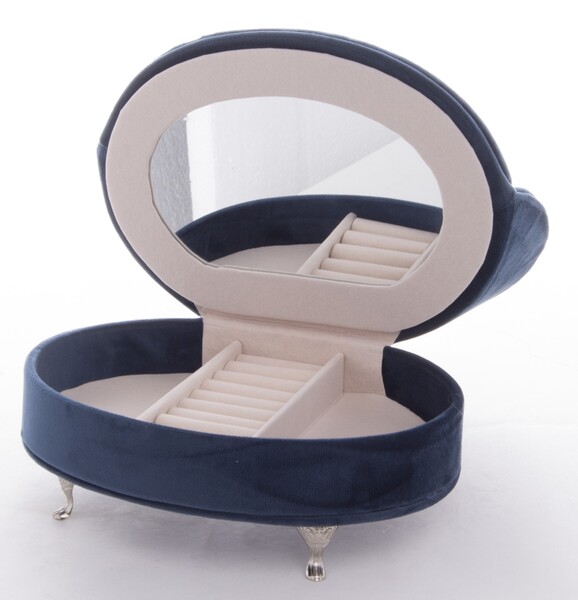 szkatułka / puzderko Florencja Granat, wym.14.5x21x15.5cm