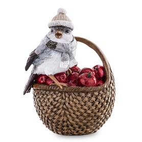 OD RĘKI Ptaszkowo, figurka świąteczna skarbonka, wym.15.5x11x10.5cm 