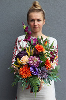 Jesienna Relisa, komplet dekoracji nagrobnych