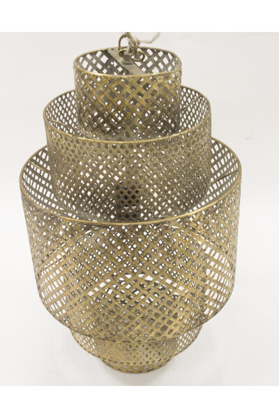 lampa wisząca, Industrial Style Gold