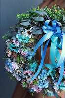 dekoracyjny wianek Margerytki New