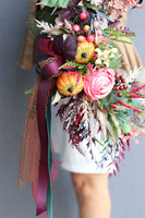 Jesienna Historia, asymetryczny wianek jesienny