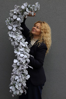 Zimowa Pogoda, realistyczna iglasta girlanda zimowa