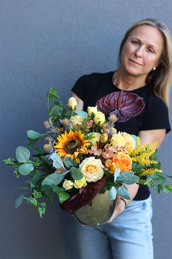 Miodowe Lata Gold, Zestaw dekoracji nagrobnych