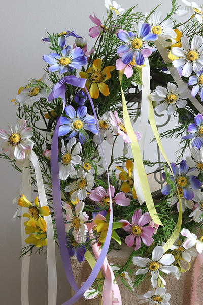 Pastellia, wianek dekoracyjny na drzwi