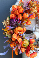 Moreo Orange, jesienny wianek asymetryczny