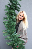 Simple Christmas, zielona girlanda świąteczna