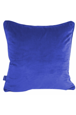 poszewka dekoracyjna Welwetowa Granat, wym.45x45cm