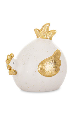 Kura Gold, figurka wielkanocna kura C, wys.21.5cm