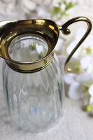 szklany dzbanek, Lux Villa Silver Glamour