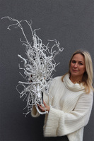 Biała Zima Modern, zimowa kompozycja na stół