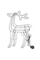 Christmas Light, świąteczna figurka renifer LED