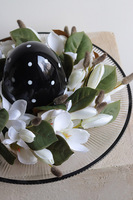 Black EasterBlanche, stroik wielkanocny z jajem