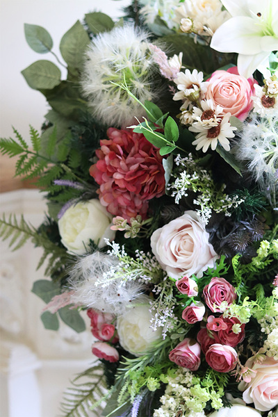 Dandelion Memory 2, bogata wiązanka nagrobna