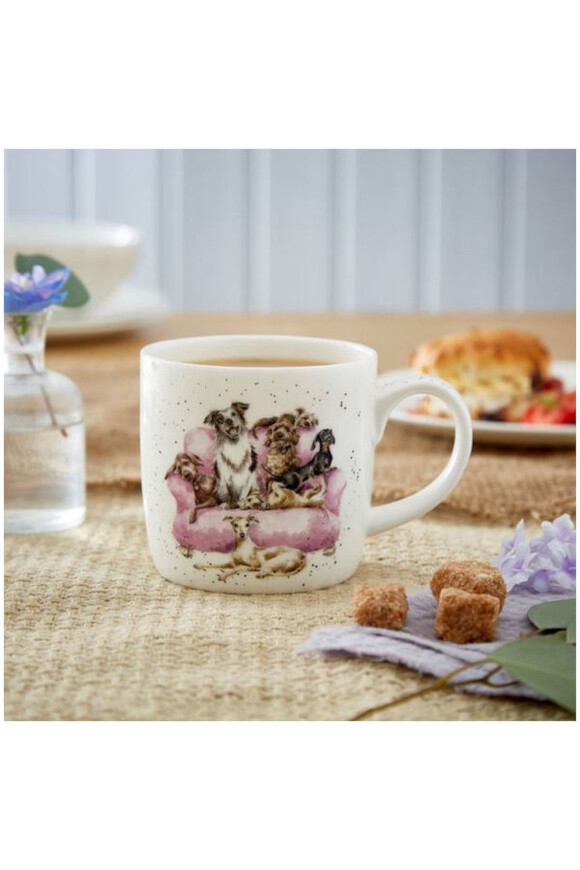 Happy Pets porcelanowy kubek z psami	