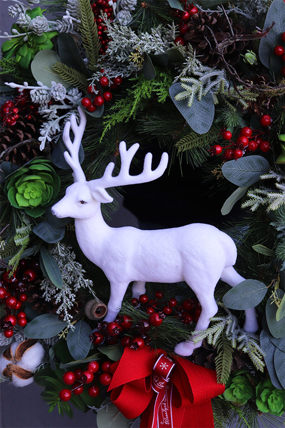 Reniferro Lux, wianek bożonarodzeniowy