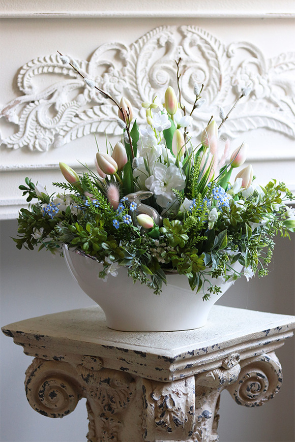 Pretana, wiosenna kompozycja z zajączkiem