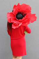 Mak Gigant, ręcznie robiony kwiat papierowy