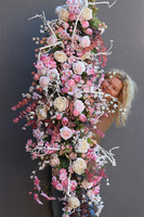 Primavera, kwiatowa girlanda dekoracyjna, dł.100cm