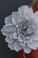 Paper Flower G, ręcznie robiony kwiat papierowy, wym.42x19cm