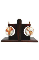Bookend Globus, dwie podpórki książek