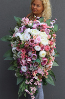 bardzo duża wiązanka nagrobna Della Extra 2