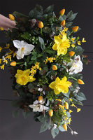 Żółte Żonkile, wiązanka nagrobna