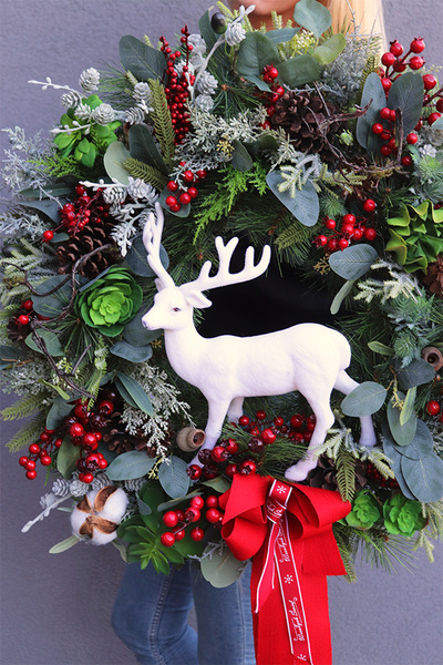 Reniferro Lux, wianek bożonarodzeniowy