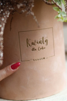 Winter Glam, welurowy flowerbox bożonarodzeniowy LED