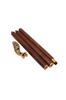 Milord elegancka składa laska drewniana