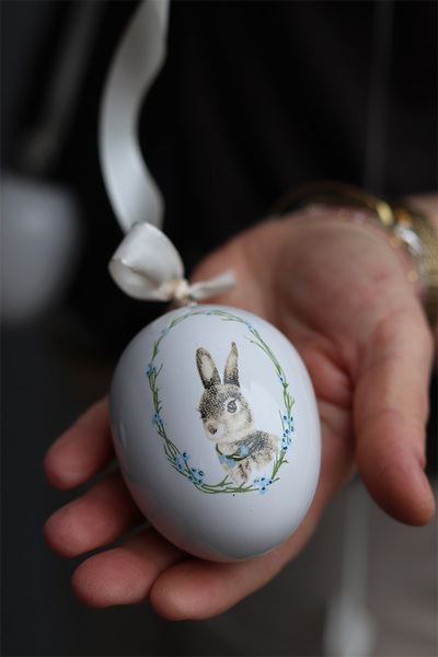 Piękno Wiosny 2, bogaty sufitowy wianek wielkanocny