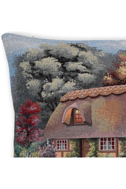 Cottage, poszewka gobelinowa dwustronna A, 45x45cm