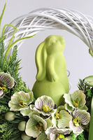 Bunny Green, wiosenny wianek z zajączkiem
