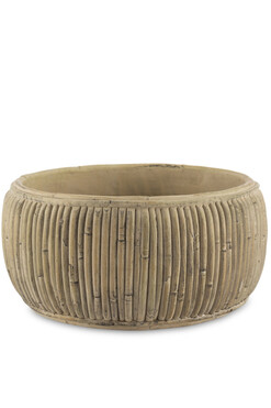 Bamboo Style A, doniczka osłonka na kwiaty, wym.12x25cm