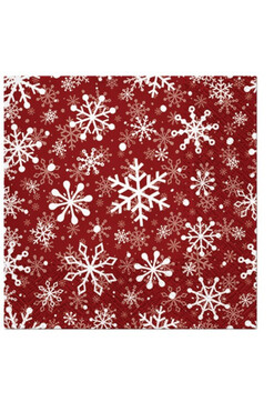 OD RĘKI Red Xmas, świąteczne serwetki papierowe, 20szt