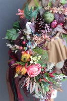 Jesienna Historia, asymetryczny wianek jesienny