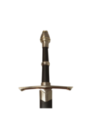 Medieval, stalowy miecz rycerski replika dekoracja