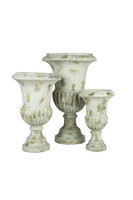  Garden Green A, puchar z żywicy polimerowej, wym.27x27x43.5cm