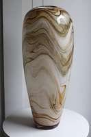 Marbelia, ozdobny szklany wazon, wys.49.5cm