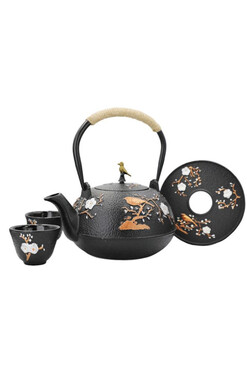 Chiba, żeliwny zestaw do herbaty, dla 2 osób, poj.1l