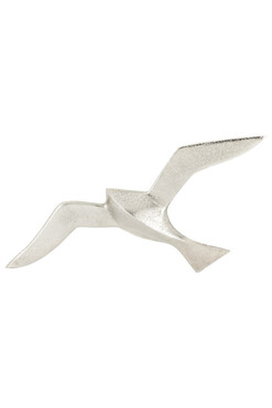 Mewa, metalowa dekoracja ścienna, wym.30x40x4cm