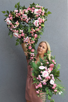 Anielska Róża, bukiet nagrobny we wkładzie