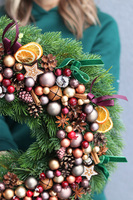 Our Home, świąteczny wianek dekoracyjny