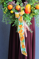 Mango Citrus, wianek na drzwi z owocami