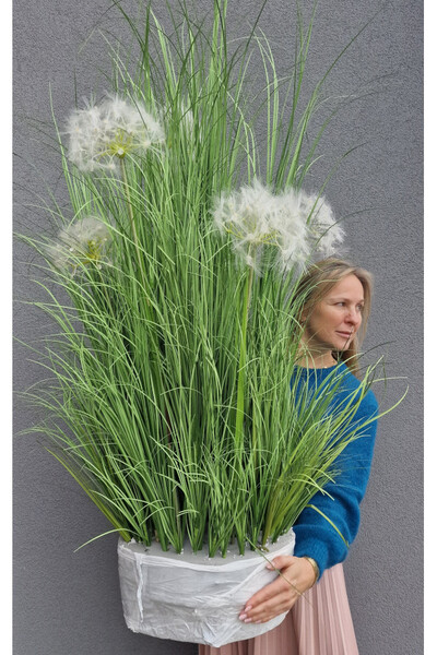 Dandelion Saute, trawa sztuczna w gąbce do twojej donicy