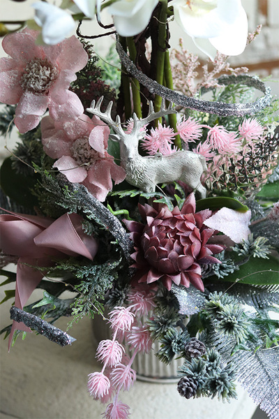 elegancki storczyk zimowy, Pudrovy Klimat, wys.66cm