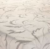 Lily, dwustronny obrus ze wzorem, biały, wym.140x260cm