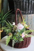 dekorowany koszyczek wielkanocny, Assami, wys.30cm