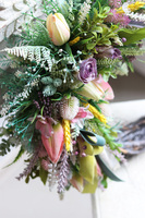 wielkanocny wianek z jajkami, Tulipania